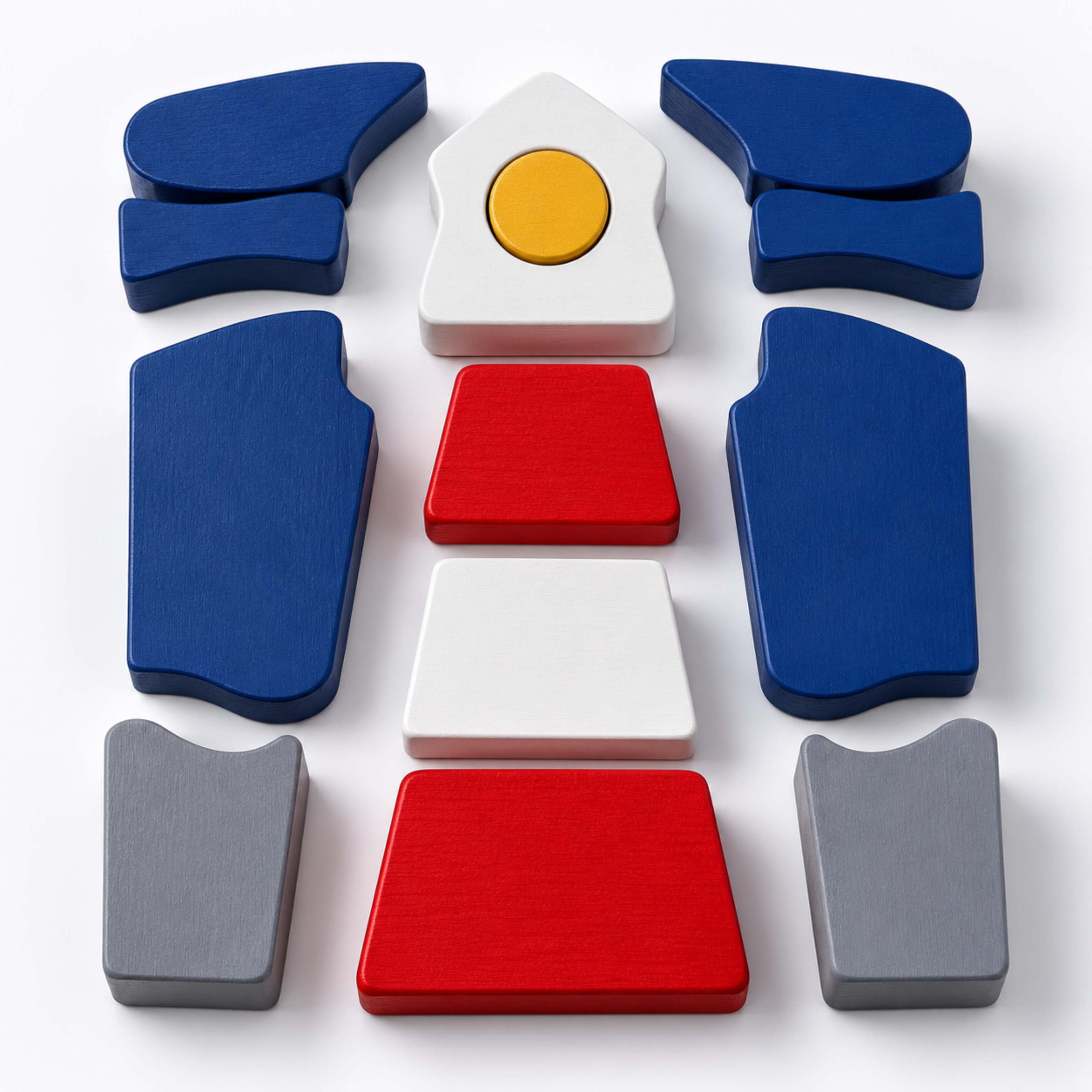 Coastline Lighthouse Montessori Blocks Puzzle