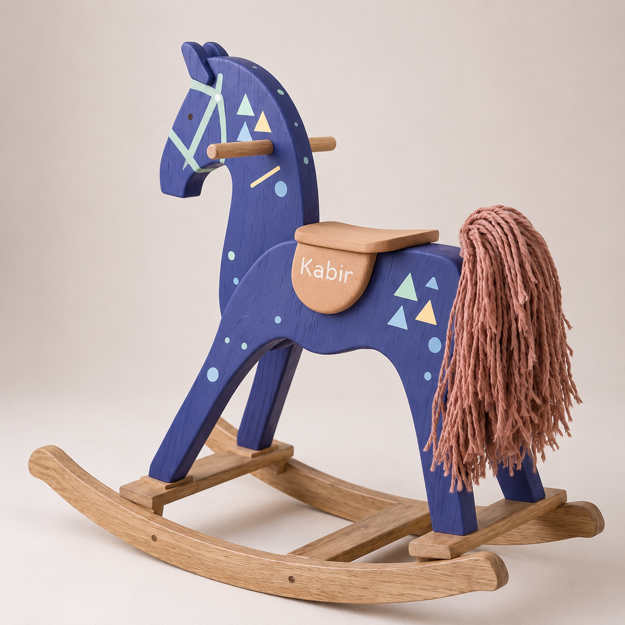 Wooden Rocking Horse for Kids
