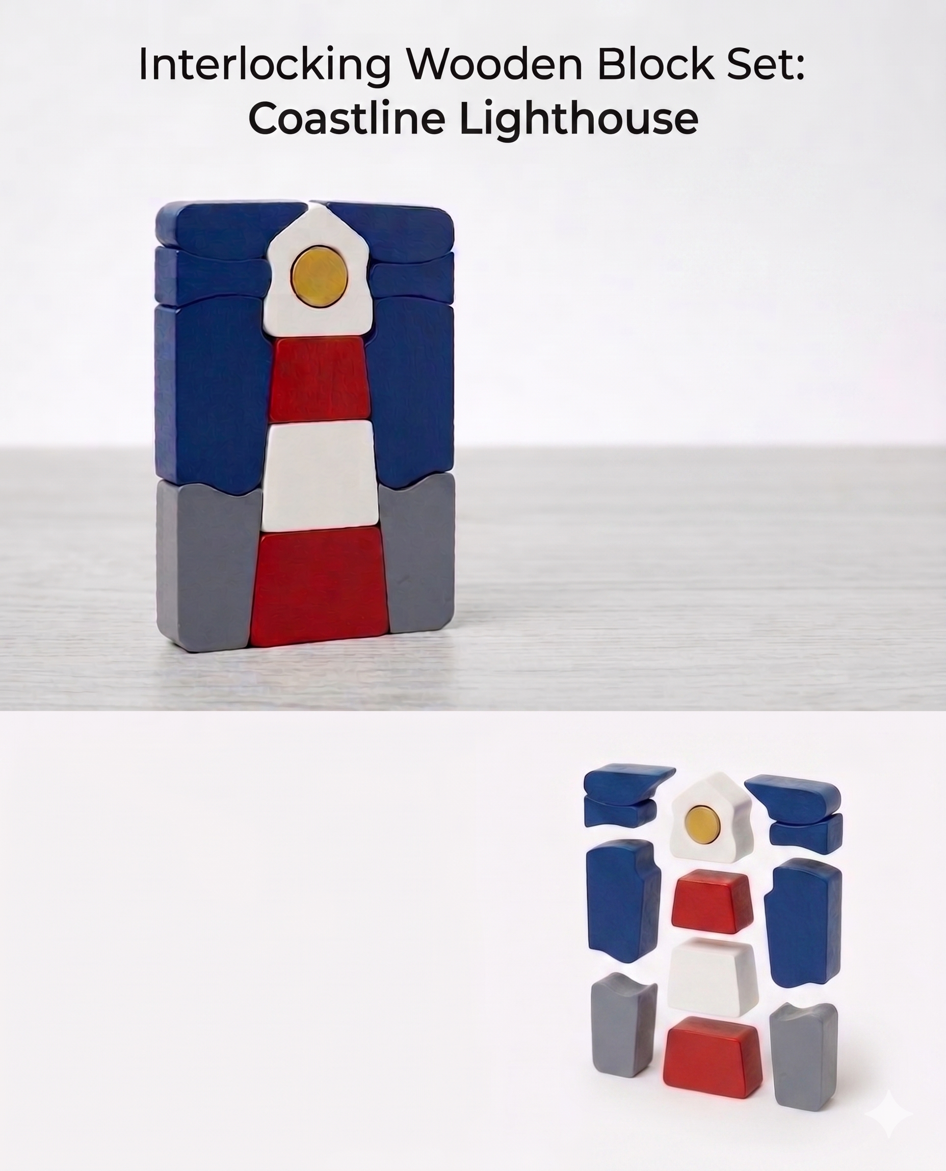 Coastline lighthouse