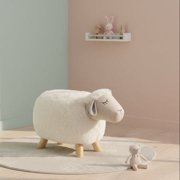 Lulu Lamb children Ottoman