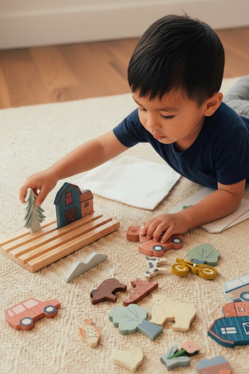 Beam Beam Seaside Farm Play Set